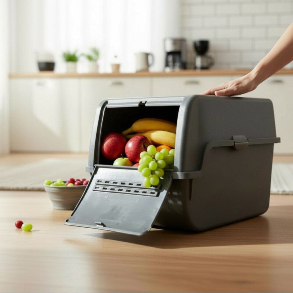 Technow Motek MT-40 S-Box 8 Litre Çok Amaçlı Organizer Düzenleyici Antrasit  1 Adet