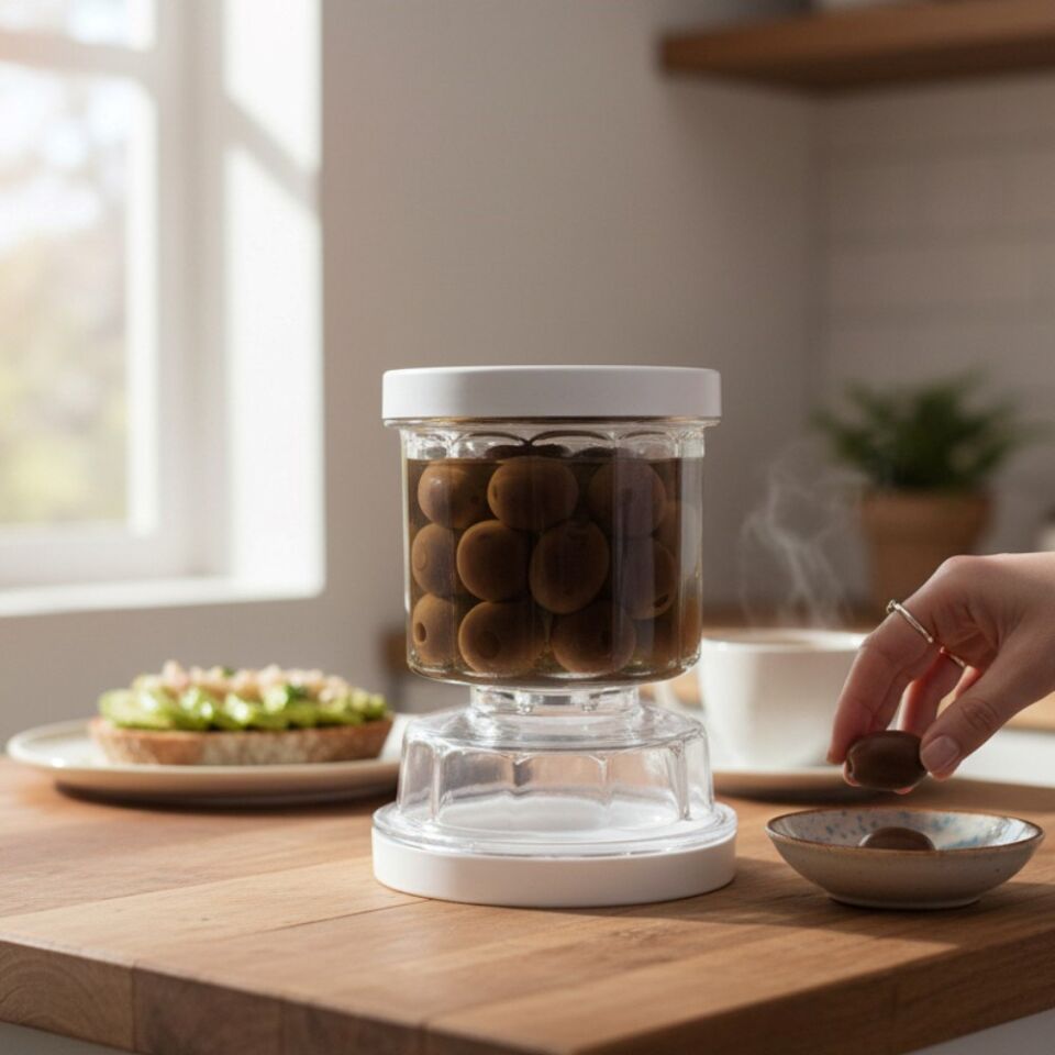 Technow Vip Ahmet Sulu  Zeytin Saklama Kabı 500 ml