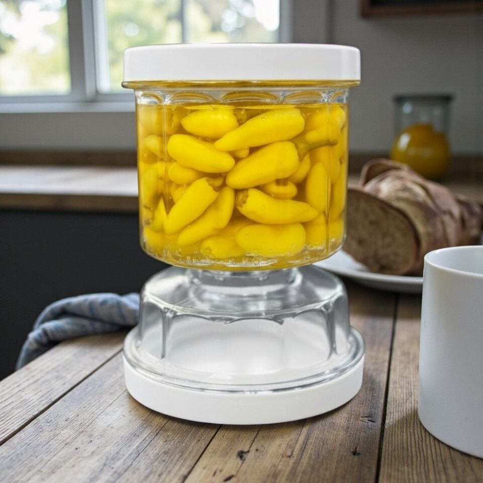 Technow Vip Ahmet Sulu  Zeytin Saklama Kabı 500 ml