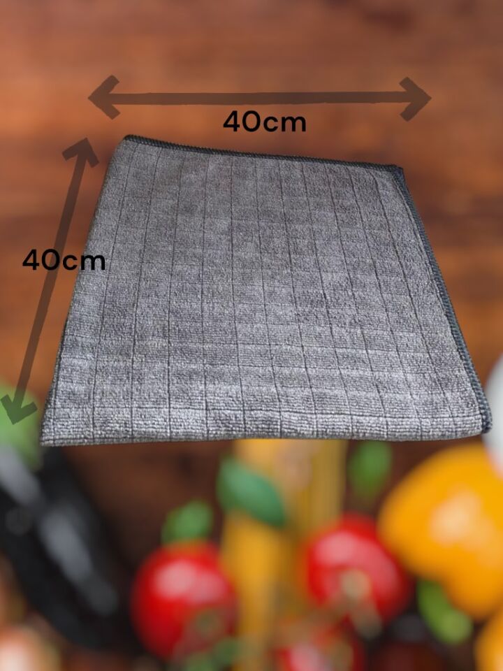 Technow Misclean Mikrofiber Mutfak Temizlik Bezi 40*40 cm Leke Tutmaz Koku Yapmaz(3 Adet)