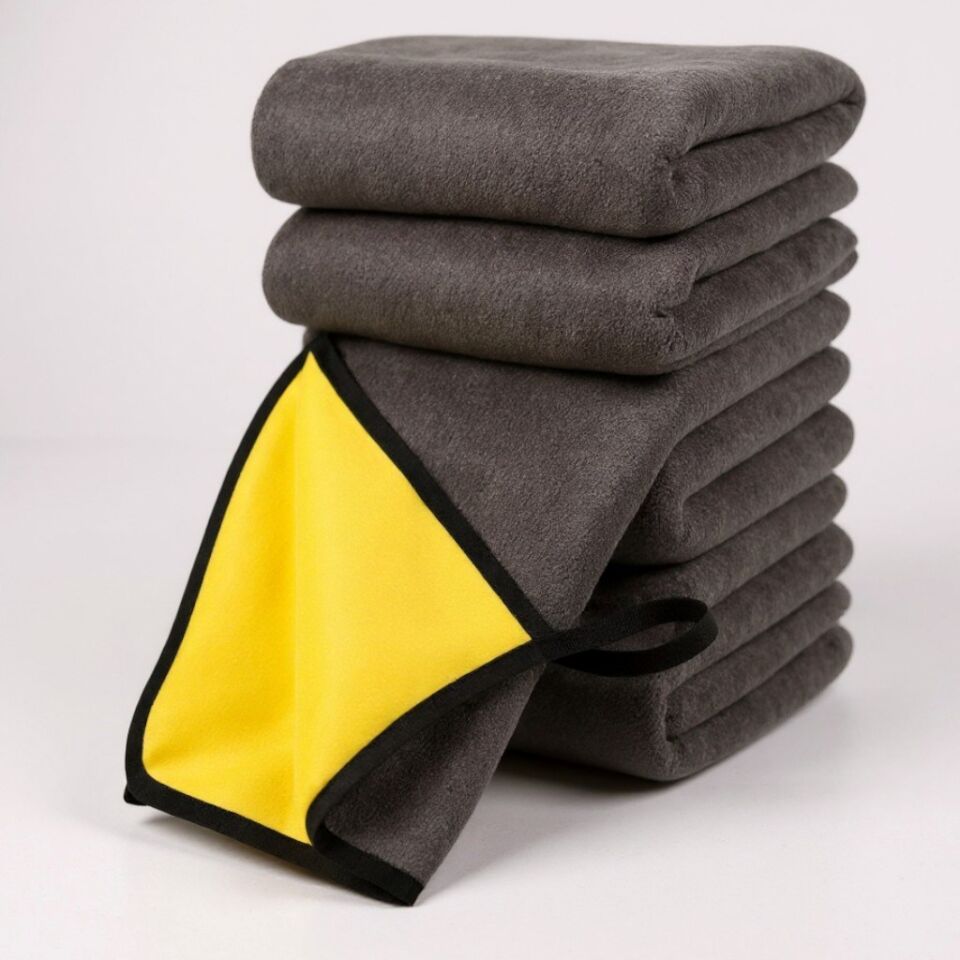 Technow King Zebra  50x70 cm 240 GSM Çift Taraflı Araç Oto Kurulama Temizlik  Bezi