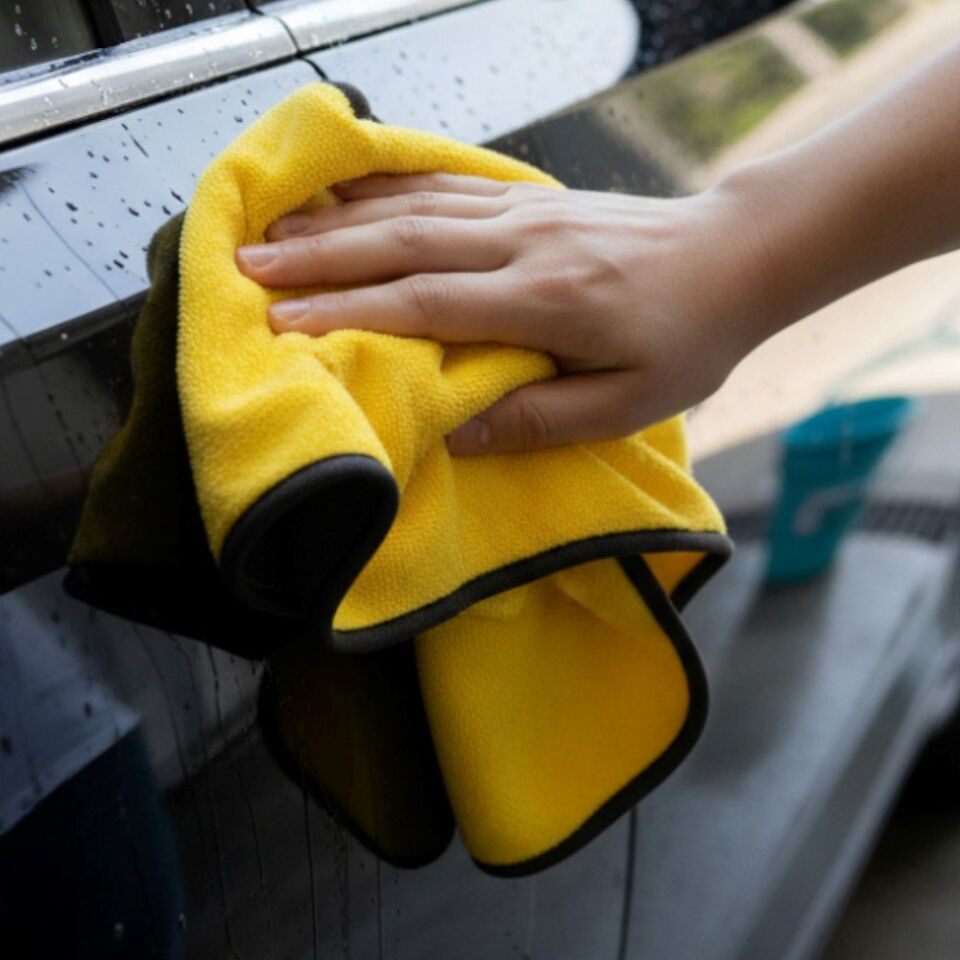 Technow King Zebra  50x70 cm 240 GSM Çift Taraflı Araç Oto Kurulama Temizlik  Bezi