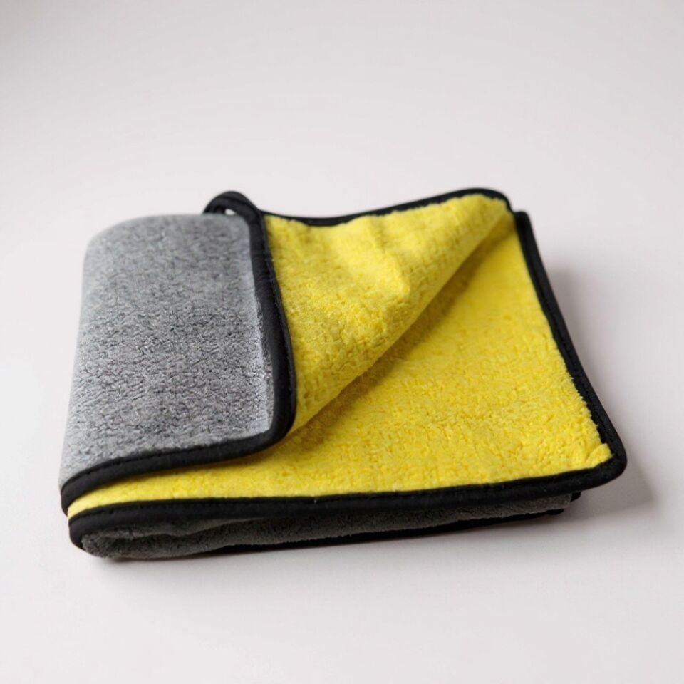 Technow King Zebra  50x70 cm 240 GSM Çift Taraflı Araç Oto Kurulama Temizlik  Bezi