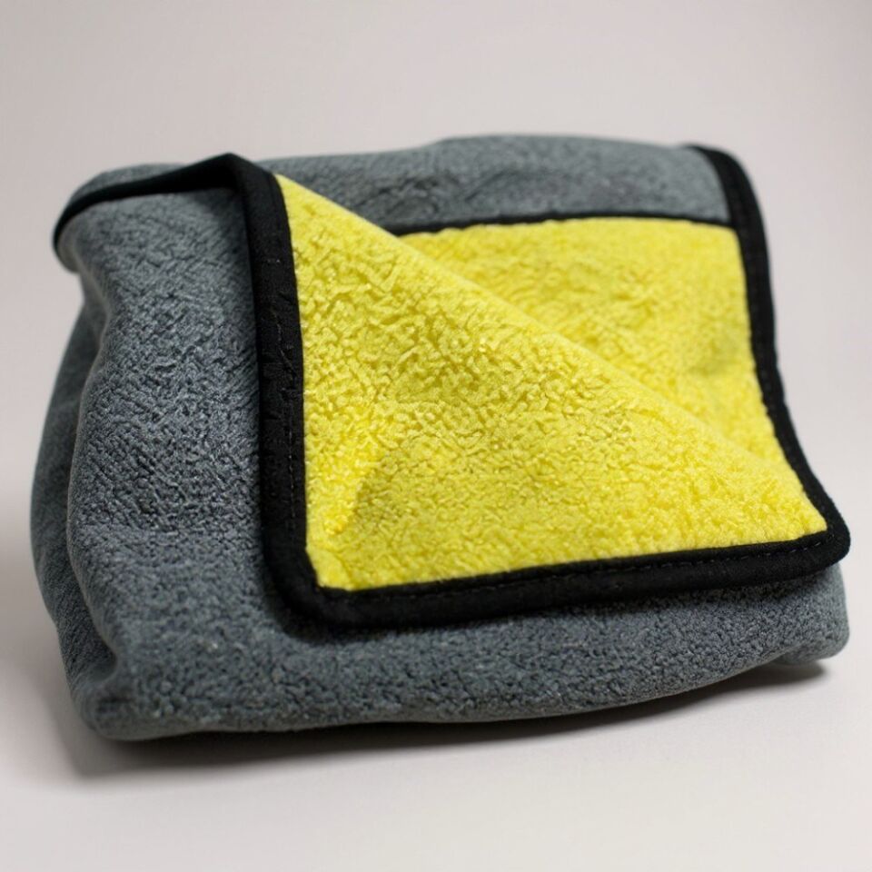 Technow King Zebra  50x70 cm 240 GSM Çift Taraflı Araç Oto Kurulama Temizlik  Bezi