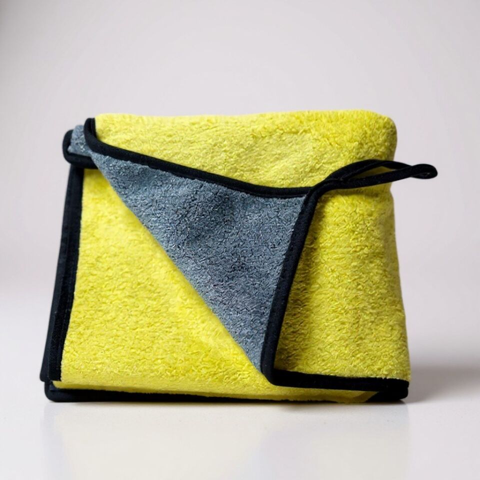 Technow King Zebra  50x70 cm 240 GSM Çift Taraflı Araç Oto Kurulama Temizlik  Bezi