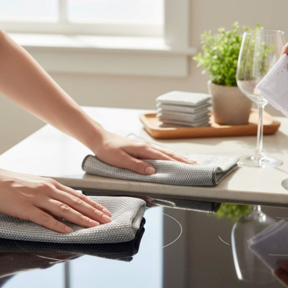 Technow Sünger Telli Bulaşık Bezi Mutfak Banyo Bezi Kir Pas Sökücü Telli Temizlik Bezi 3 Adet