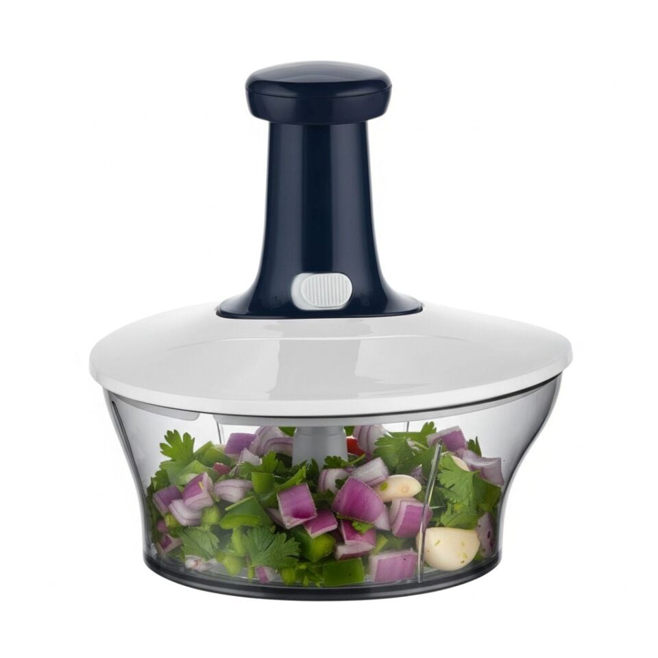 Technow Vip Ahmet  VP-014 Üçgen Basmalı Rondo Mavi 1500ML