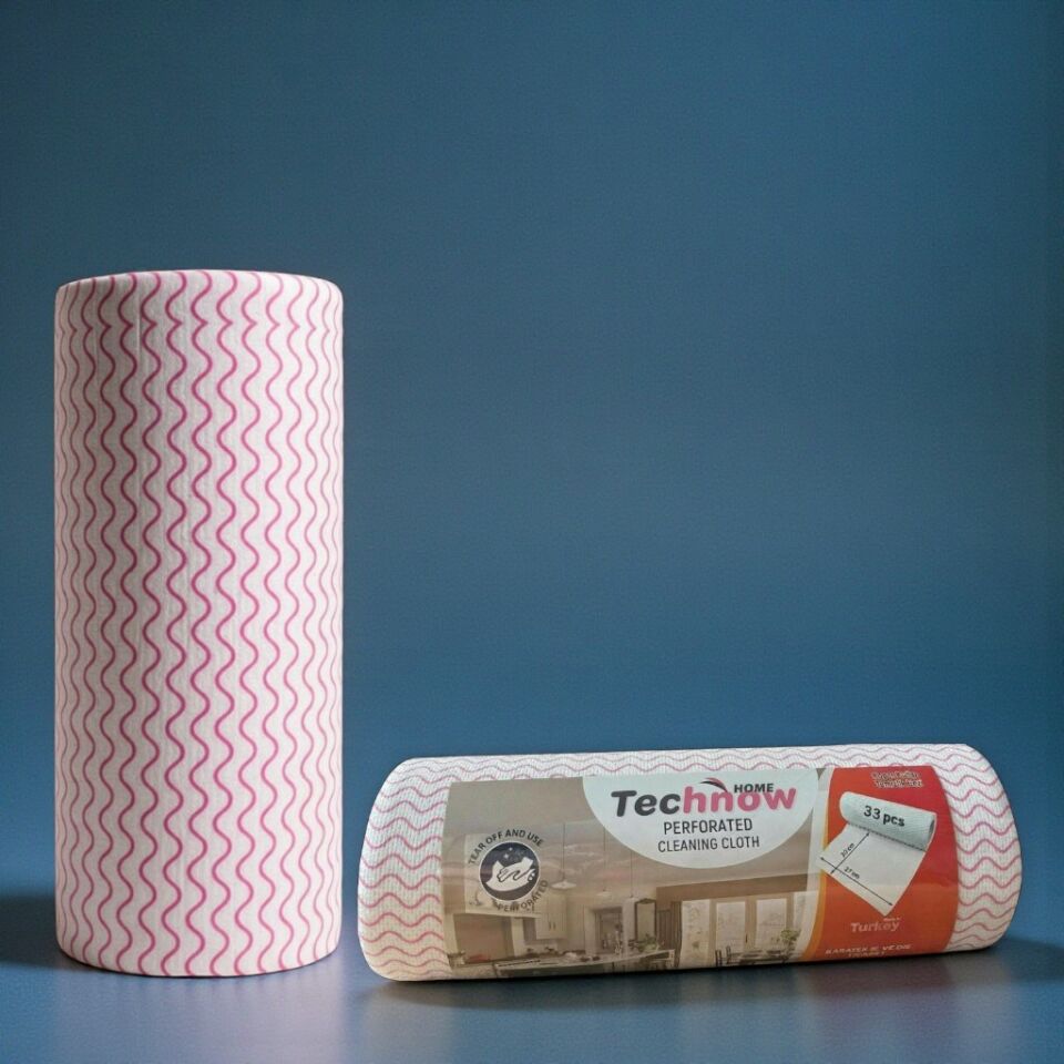 Technow Softtex 33 Yaprak Kopar Kullan Rulo Hassas Temizlik Bezi 27x30cm