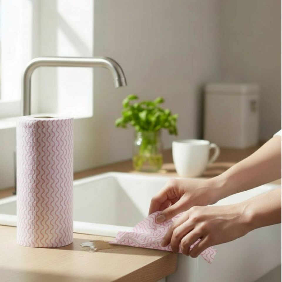 Technow Softtex 33 Yaprak Kopar Kullan Rulo Hassas Temizlik Bezi 27x30cm 2 Adet