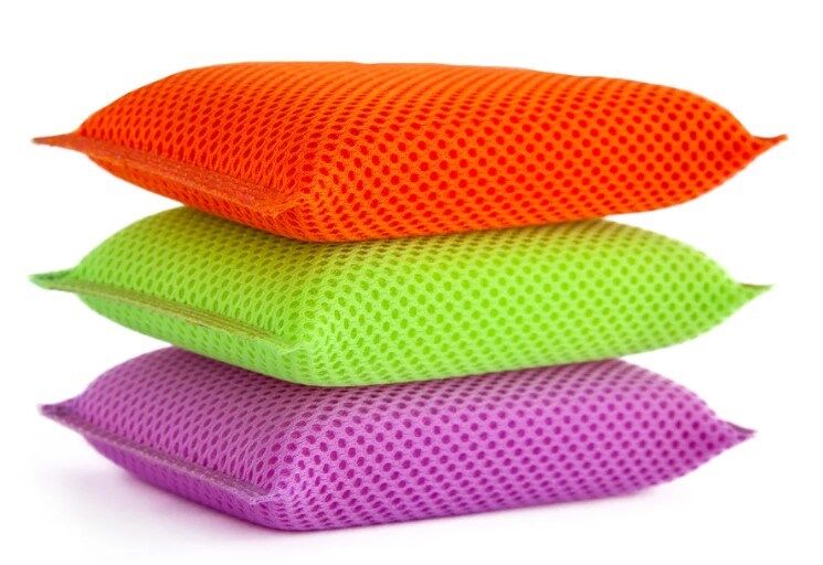 Technow 6 Parça Çok Amaçlı Genel Kullanım Mutfak Bulaşık Süngeri Yıkama Seti