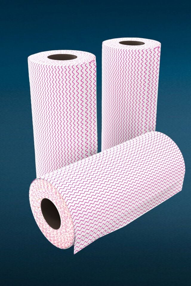 Technow Softtex 33 Yaprak Kopar Kullan Rulo Hassas Temizlik Bezi 27x30cm 5 Rulo Adet