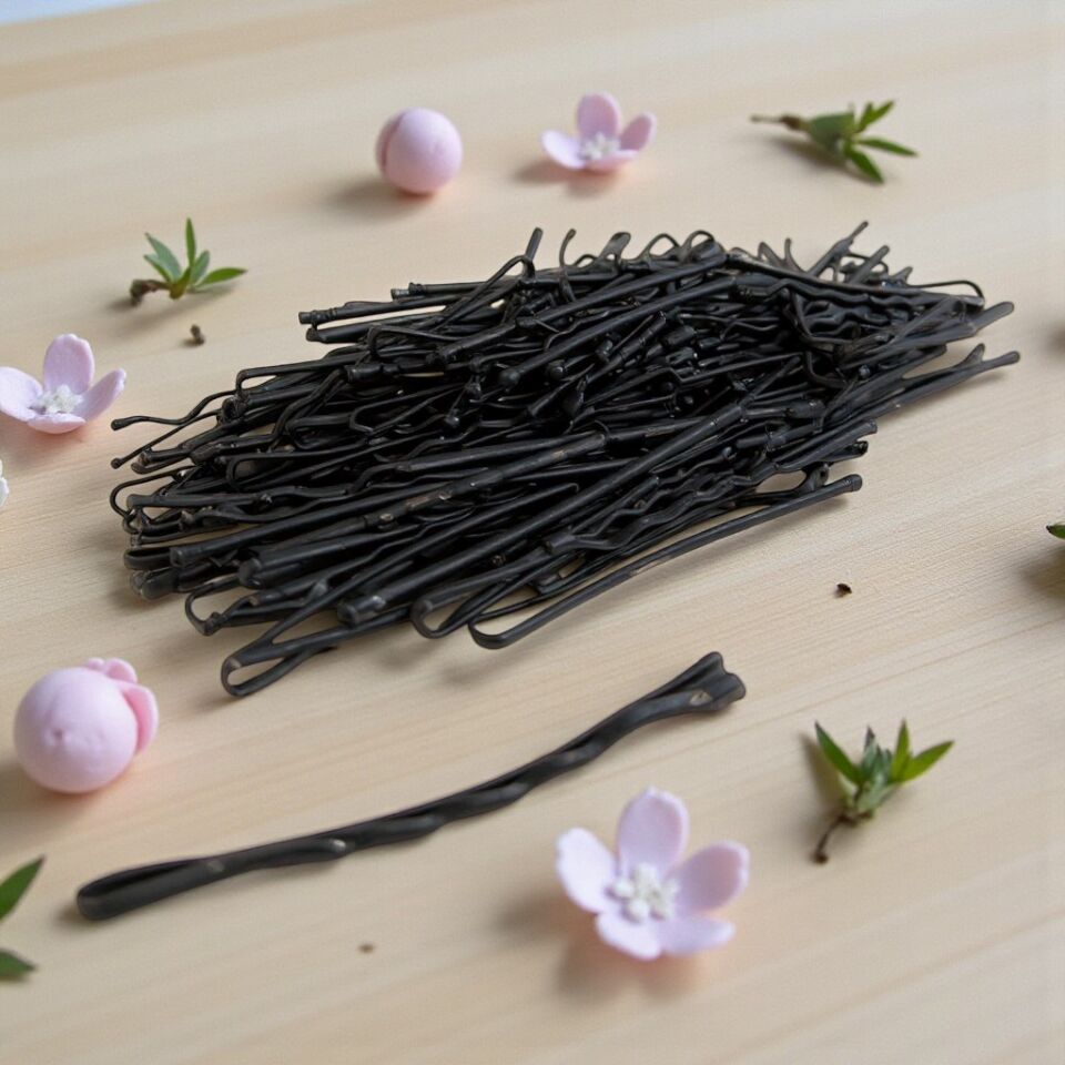 Technow 100 Adet Tel Saç Tokası+100 Adet 0.90 Saç Firketesi Toplam 200 Adet