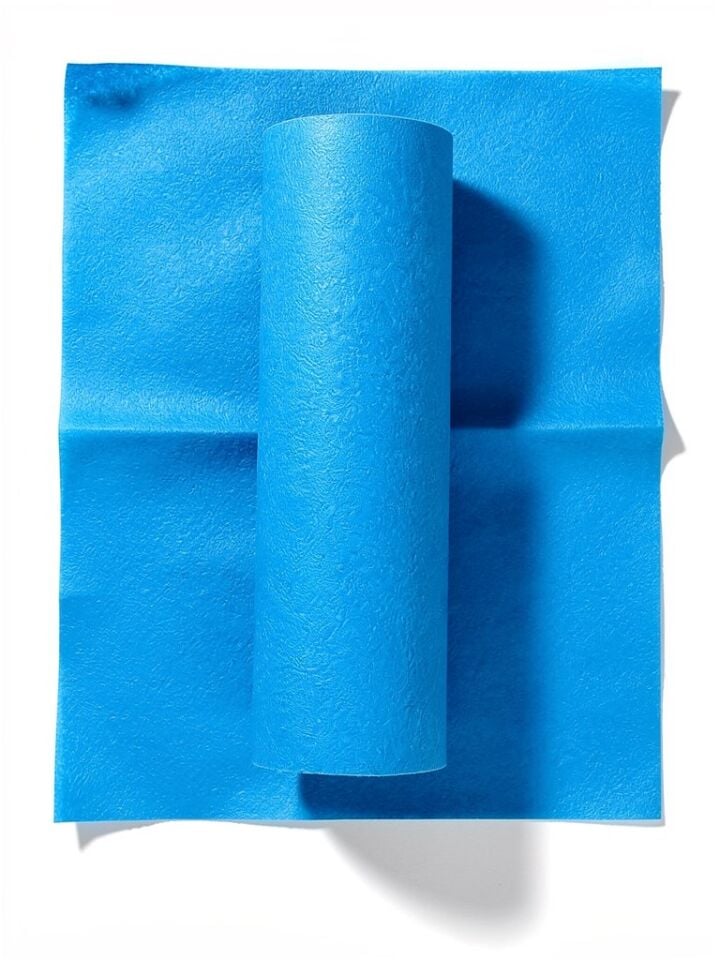 Technow Softtex 15 Kesimli Mavi Kopar Kullan Rulo Temizlik Bezi 27x30 Cm 1 Adet Rulo