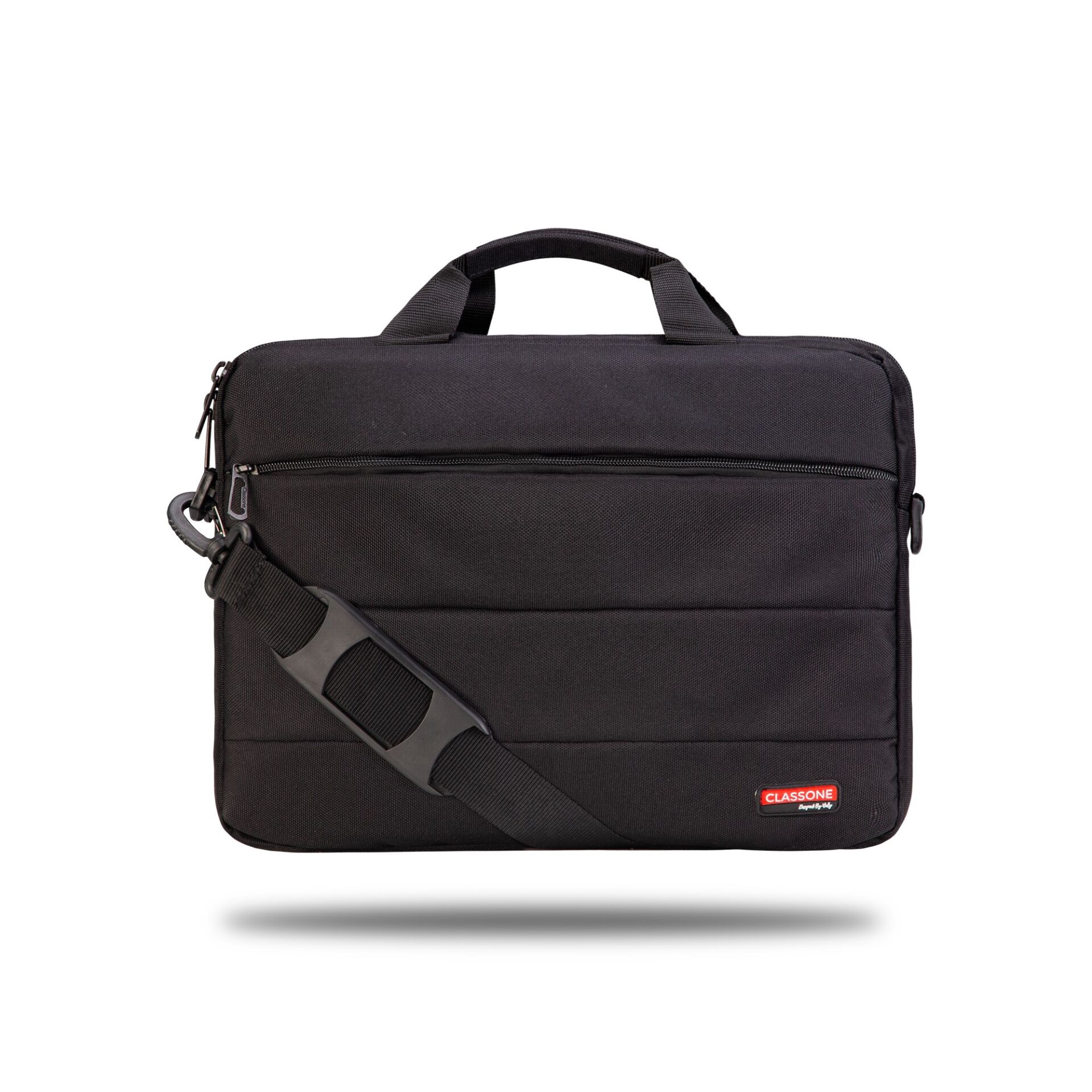 Classone Romeo Serisi TL2400 1 3-14 Inch Uyumlu Su Geçirmez Kumaş Laptop Notebook El Çantası Siyah