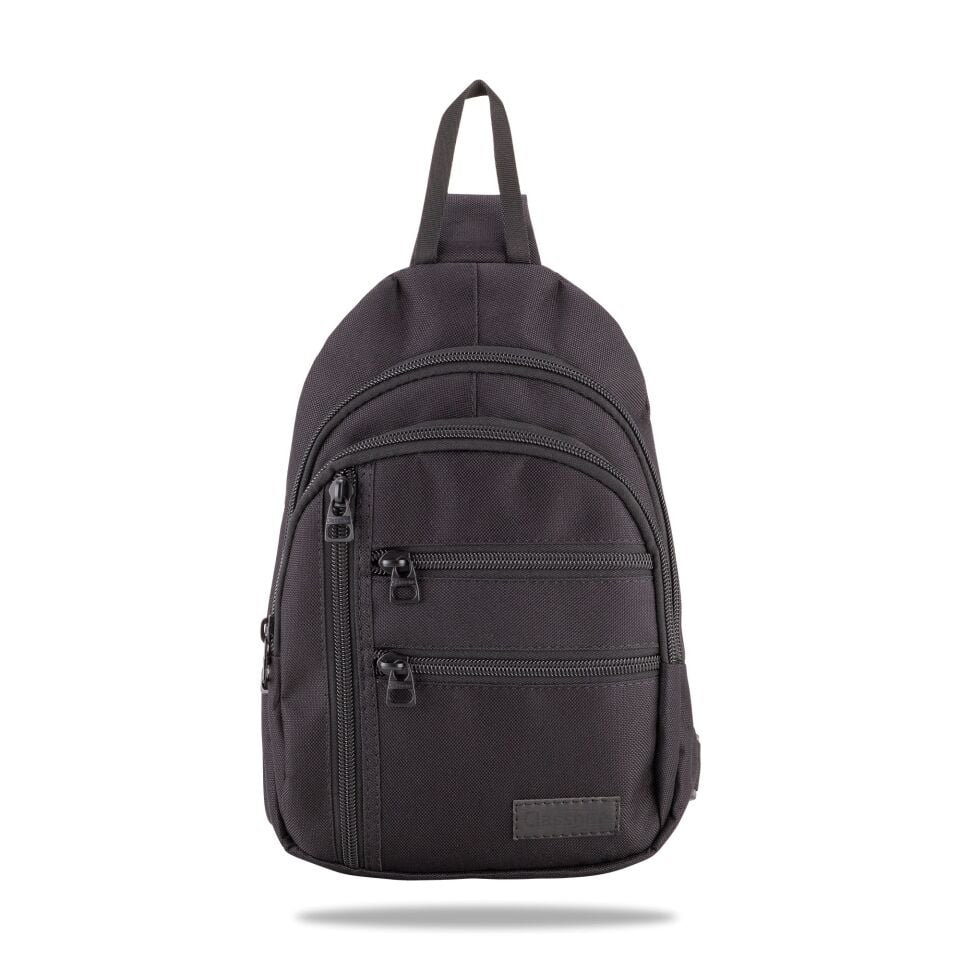 Crossbody Su Geçirmez Kumaş,Fermuar Çarpraz Askılı Unisex Omuz ve Bel Çantası