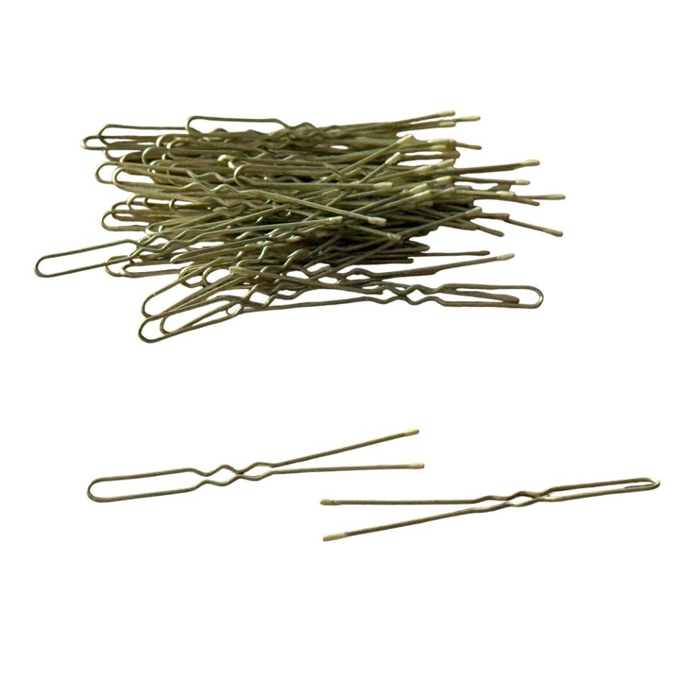 Technow Sarı 5 cm Küçük Topuzlu Saç Firketesi Toka 0.70 Sarı