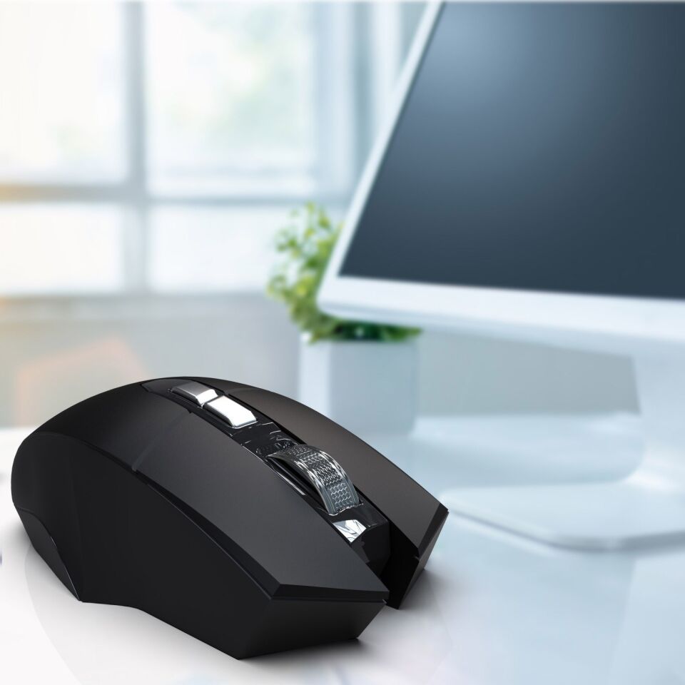 INCA IWM-555 Bluetooth & Wireless Special Large Rechargeable Mouse