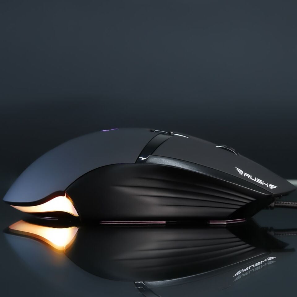 Rush Poıson RM82 10000 Dpı RGB 7d Gaminf Oyuncu Mouse