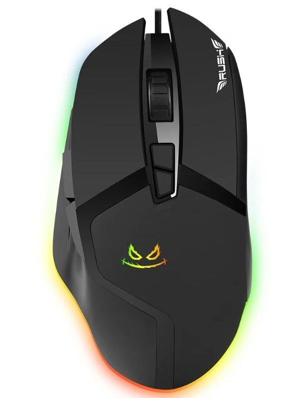 Rush Poıson RM82 10000 Dpı RGB 7d Gaminf Oyuncu Mouse