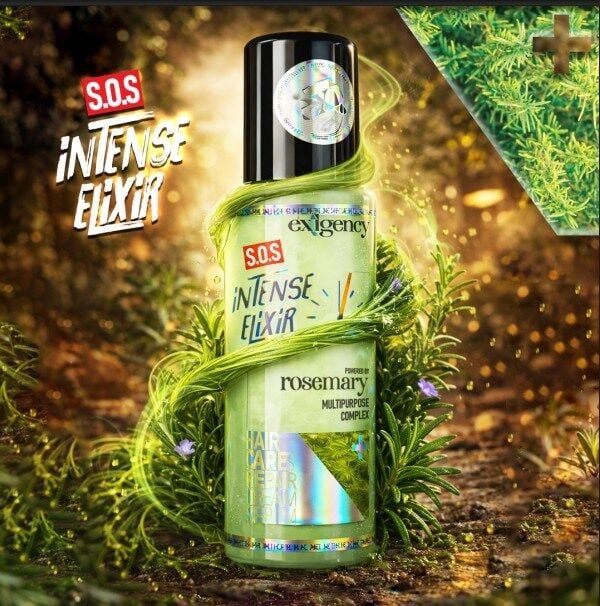 Exigency Durulamasız Biberiye Yağlı Acil Bakım & Onarım Saç Krem Serum  100ml