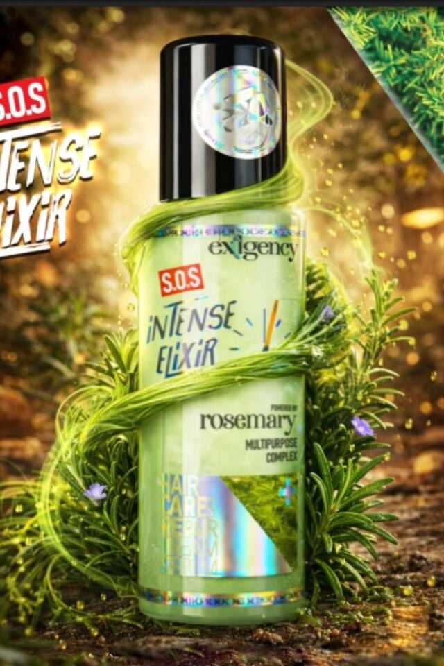 Exigency Durulamasız Biberiye Yağlı Acil Bakım & Onarım Saç Krem Serum  100ml