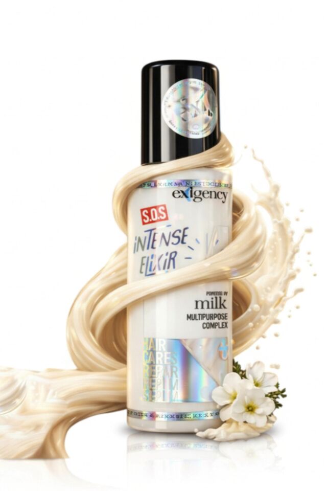 Exigency Durulamasız Süt Argan Yağlı Acil Bakım & Onarım Saç Krem Serum  100ml