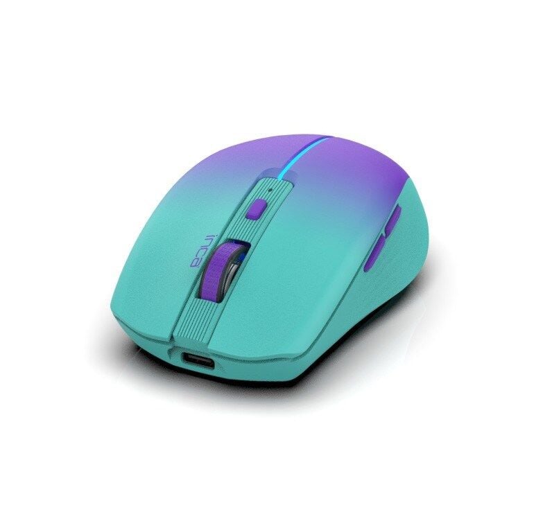 IWM-511RM Dual Mod Bluetooth+Wireless Rechargeable Gradient Color Silent Mouse