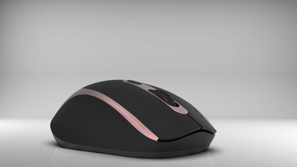 Inca Iwm-211rg 1600 Dpi Sessiz Kablosuz Mouse Rose Gold