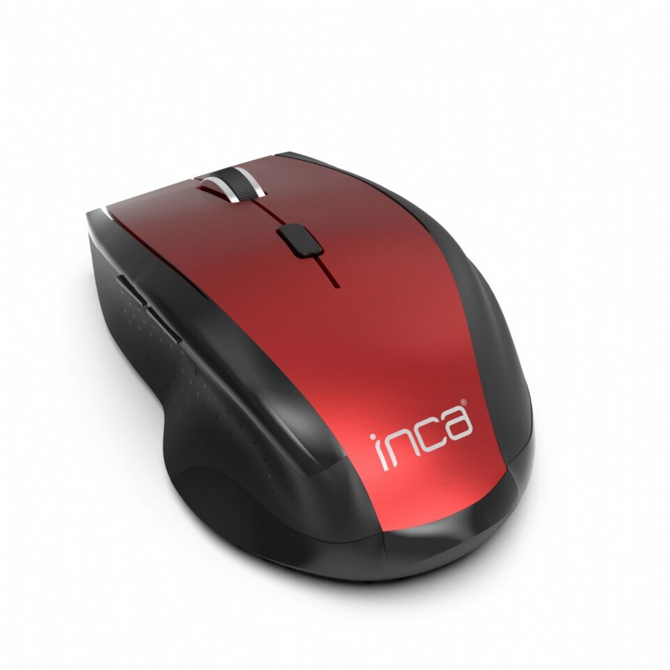 Inca IWM-500GLK 2.4GHz 1600Dpi Wireless Kırmızı Mouse