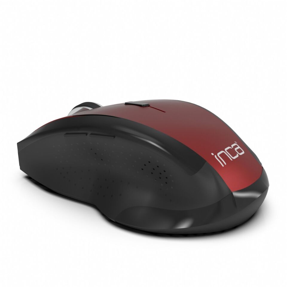 Inca IWM-500GLK 2.4GHz 1600Dpi Wireless Kırmızı Mouse