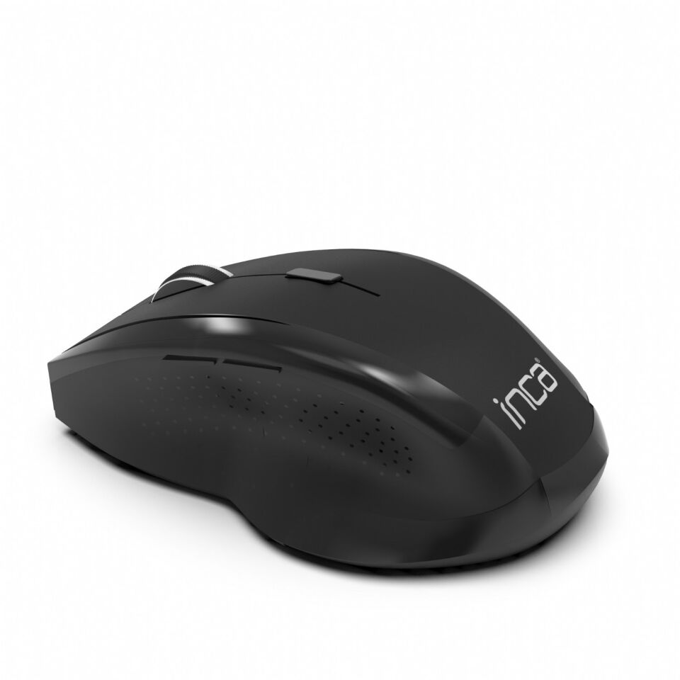 Inca IWM-500GL 2.4GHz 1600Dpi Laser Wireless Nano Alıcılı Siyah Mouse