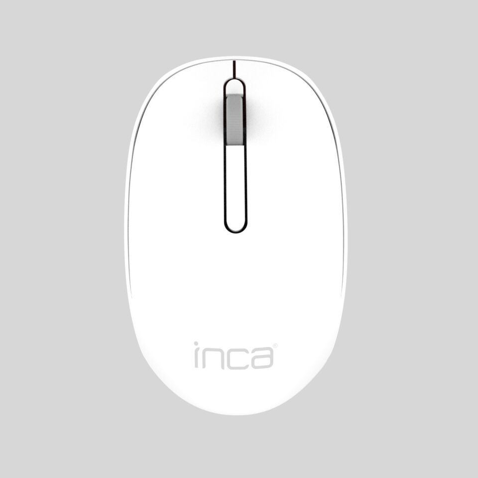 Inca Beyaz Mouse IWM-241RB Candy Desing 3D Wireless Mouse- Beyaz
