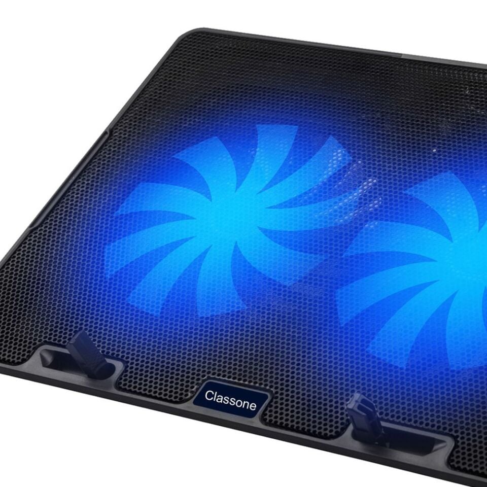 Classone M30 Mavi Led 15.6' Oyuncu Notebook Soğutucu + Kablosuz Mouse