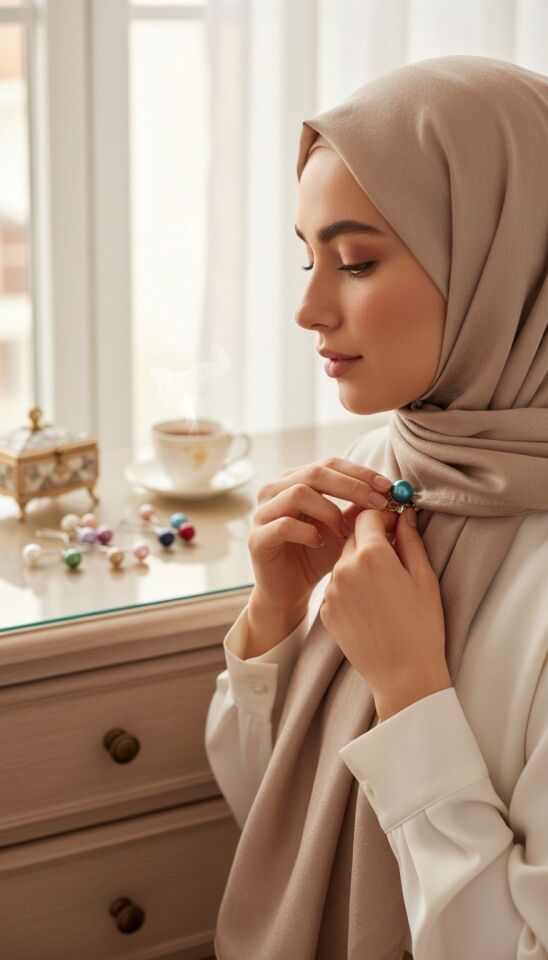 Technow TCH-MD2 Başörtüsü Kıskacı,Tesettür Eşarp Şal İğnesi Klipsi 12 Adet