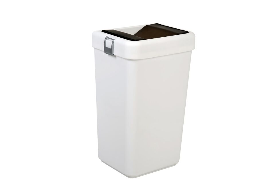 Motek COB-410 Comfort Dustbin 8 Litre Çöp Kutusu Kovası Beyaz