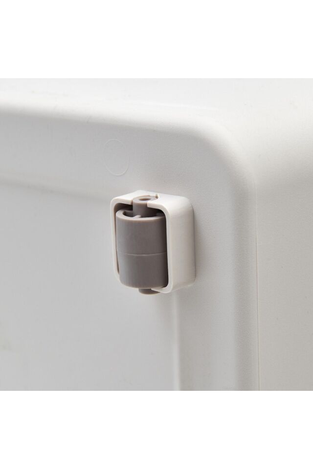 Motek MT05B Freebox 33 Litre Bambu Desen Tekerlekli 3*33 Lt 3'lü Set Organizer