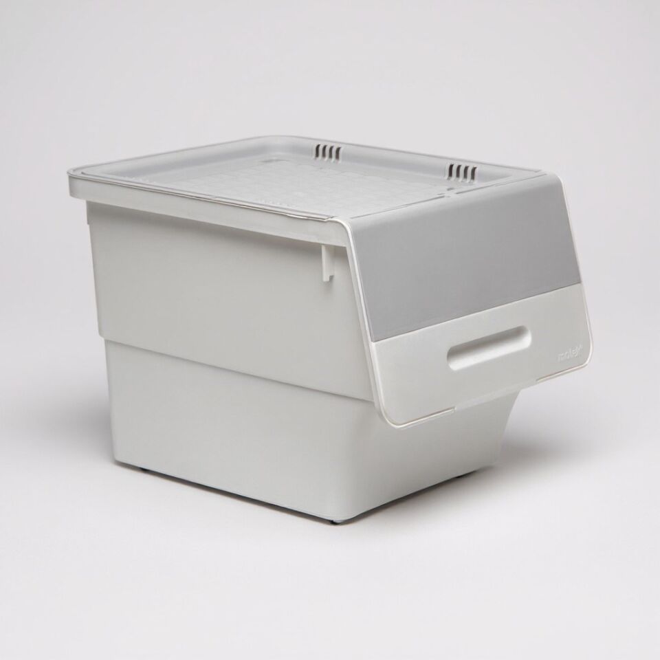 Technow Motek MT06 12 Litre Gri Tekerlekli Tekli Organizer + Temizlik Seti