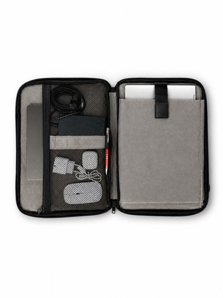 Classone 3in1 Serisi CLK140 13,14 inch Uyumlu Tablet Laptop El ve Omuz Çantası Siyah