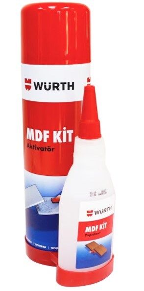 Würth Mdf Kit Aktivatör Hızlı Yapıştırıcı 100 ml 500 ml