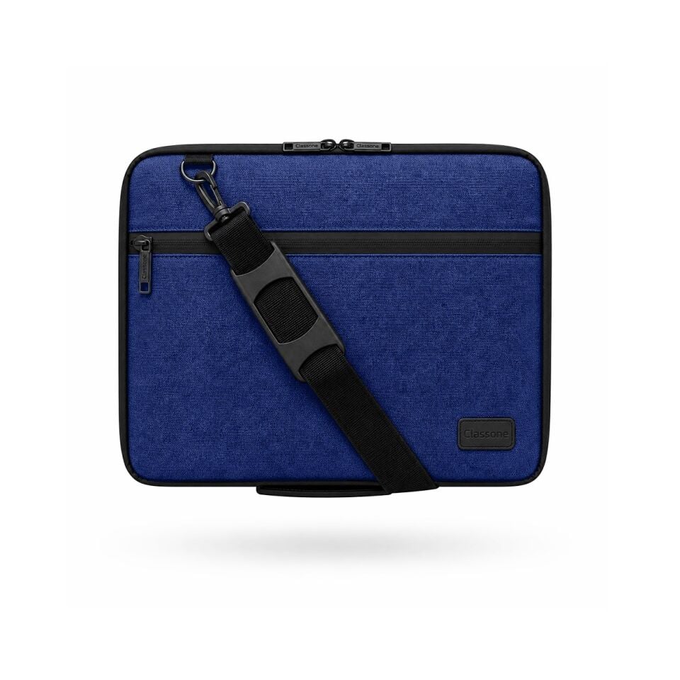 XYZ 3in1 Serisi XYZ141 13,14 inch Uyumlu Tablet, Laptop El ve Omuz Çantası - Lacivert