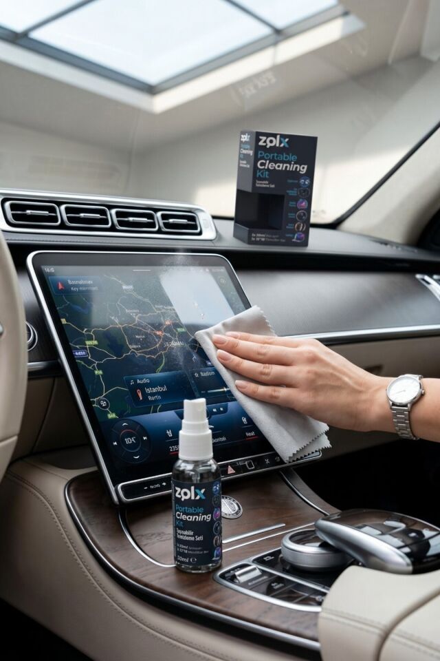 Zolx 30ml Taşınabilir Temizleme Kiti İkili Set Gözlük Telefon Tablet Akıllı Saat Ekran Temizliği