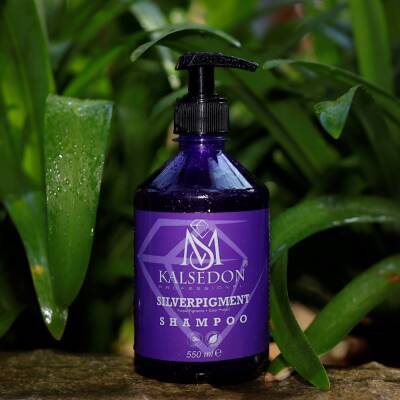Ms Kalsedon PRO Silverpigment Mor Canlılık Dolgunluk Şampuanı 550ML - 1